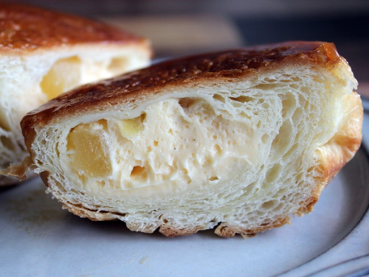 りんごのシロップ漬けがたくさん入っているので、フルーティーな味わい