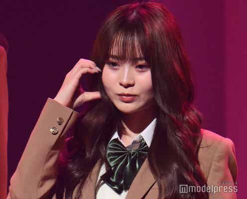 さくてぃん(さくら)、ミニスカ制服の美脚が眩しい<TGC teen 2023 Winter>
