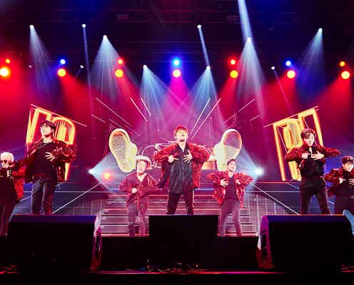 iKON、武道館凱旋に13000人熱狂 まさかの“パンチラ”大会も…仲良しすぎるトークで沸かす<ライブ・MCレポ>