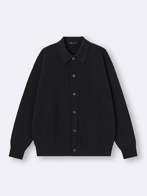 GU ミラノリブポロカーディガン GUのミラノリブポロカーディガン