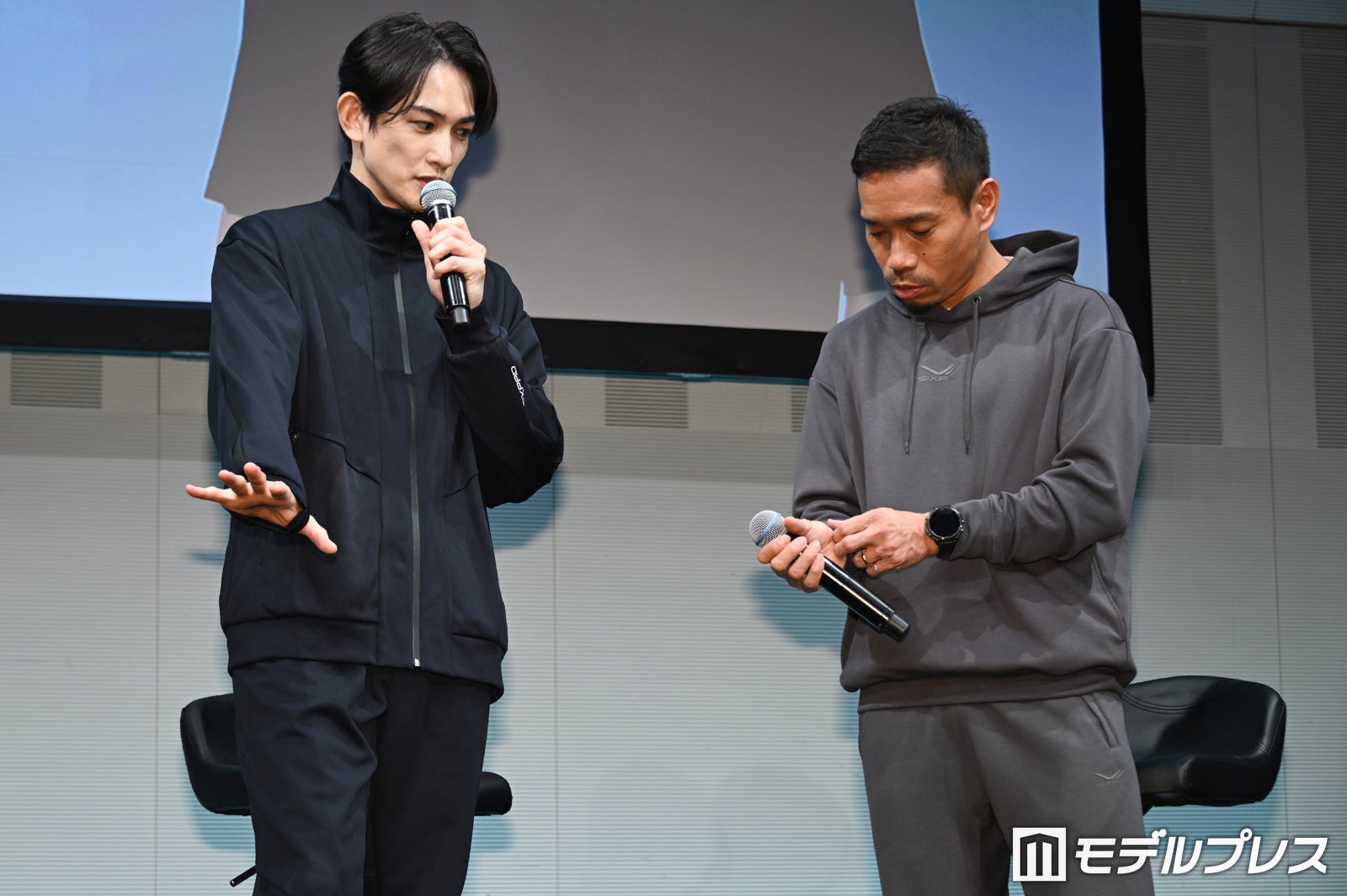 町田啓太、長友佑都選手（C）モデルプレス