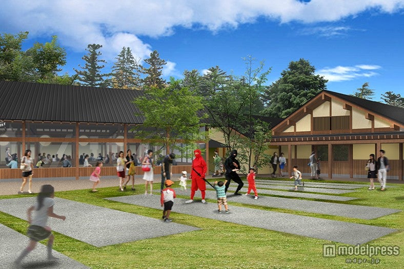 日本情緒あふれる景色が広がる日本庭園イメージ／画像提供：富士急行