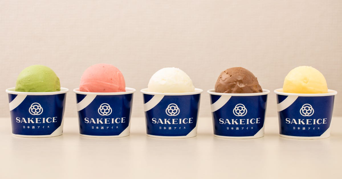 日本酒アイス専門店「SAKEICE」浅草にオープン