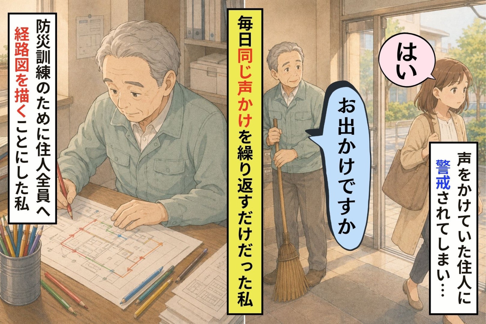 毎日同じ質問を繰り返すだけだった私と、若い住人がくれた思いがけない返事