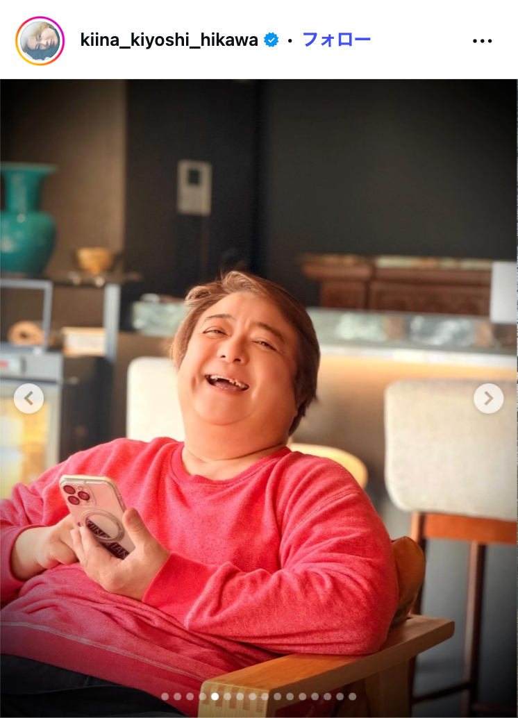 氷川きよしInstagramより