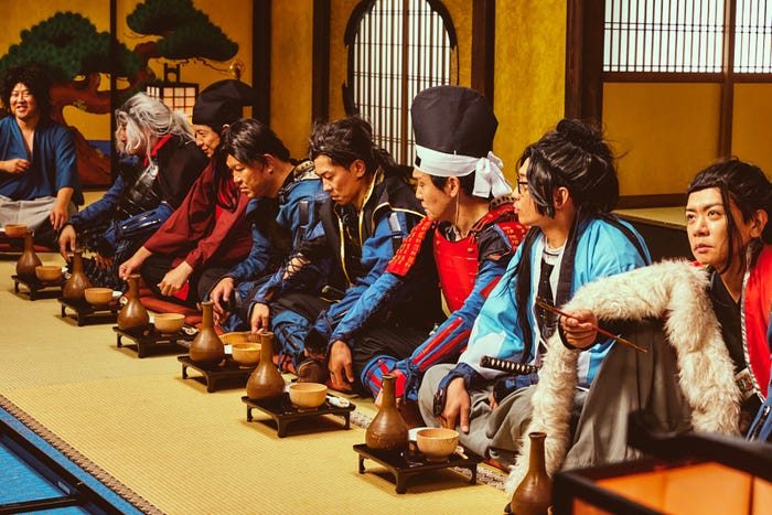 有吉の壁 劇場版アドリブ大河「面白城の18人」(C)日本テレビ