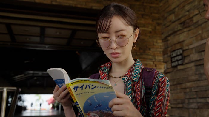 松本まりか(C)ドラマ「地球の歩き方」製作委員会