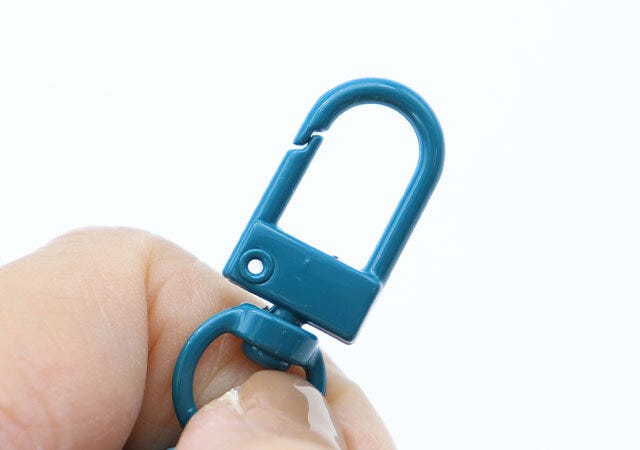 ビーズキーホルダー（ケアベア、B）　金具