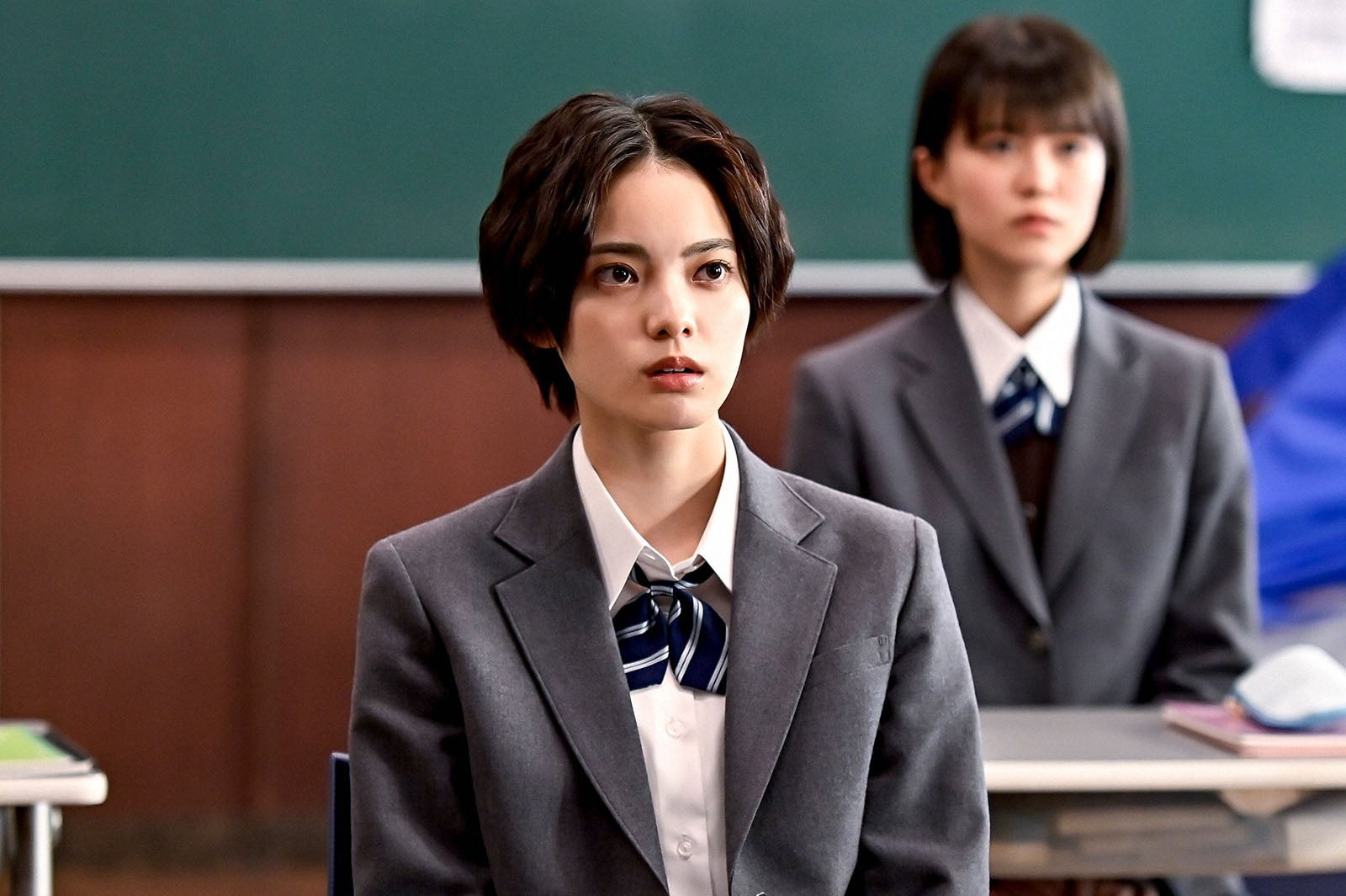 平手友梨奈、志田彩良「ドラゴン桜」第7話より（C）TBS