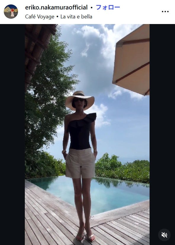 中村江里子Instagramより