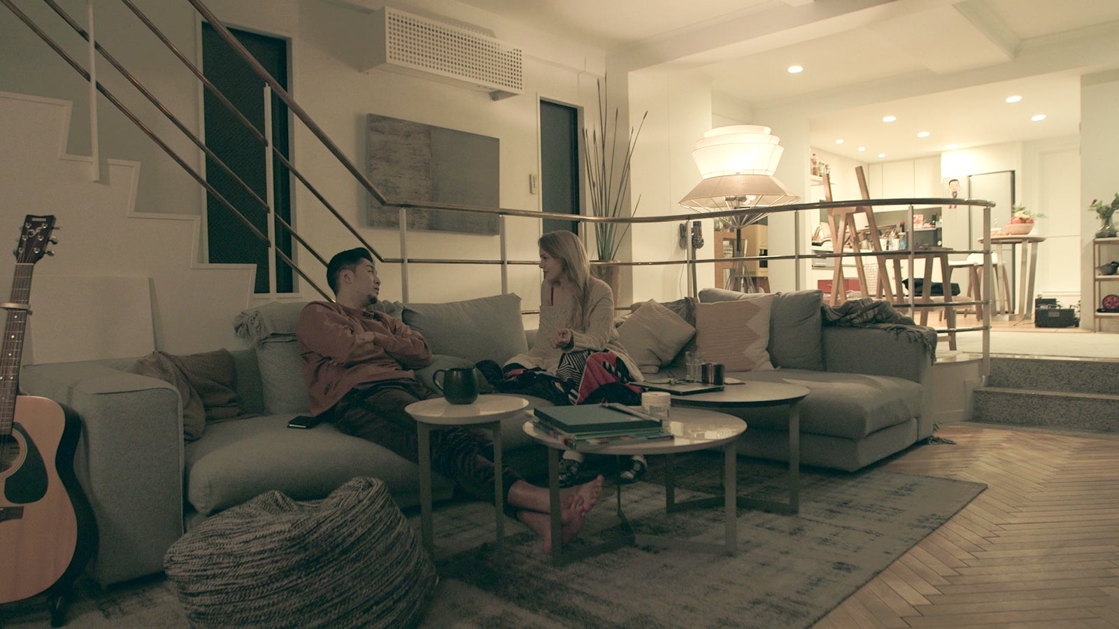 凌、ビビ「TERRACE HOUSE TOKYO 2019-2020」31st WEEK（C）フジテレビ／イースト・エンタテインメント