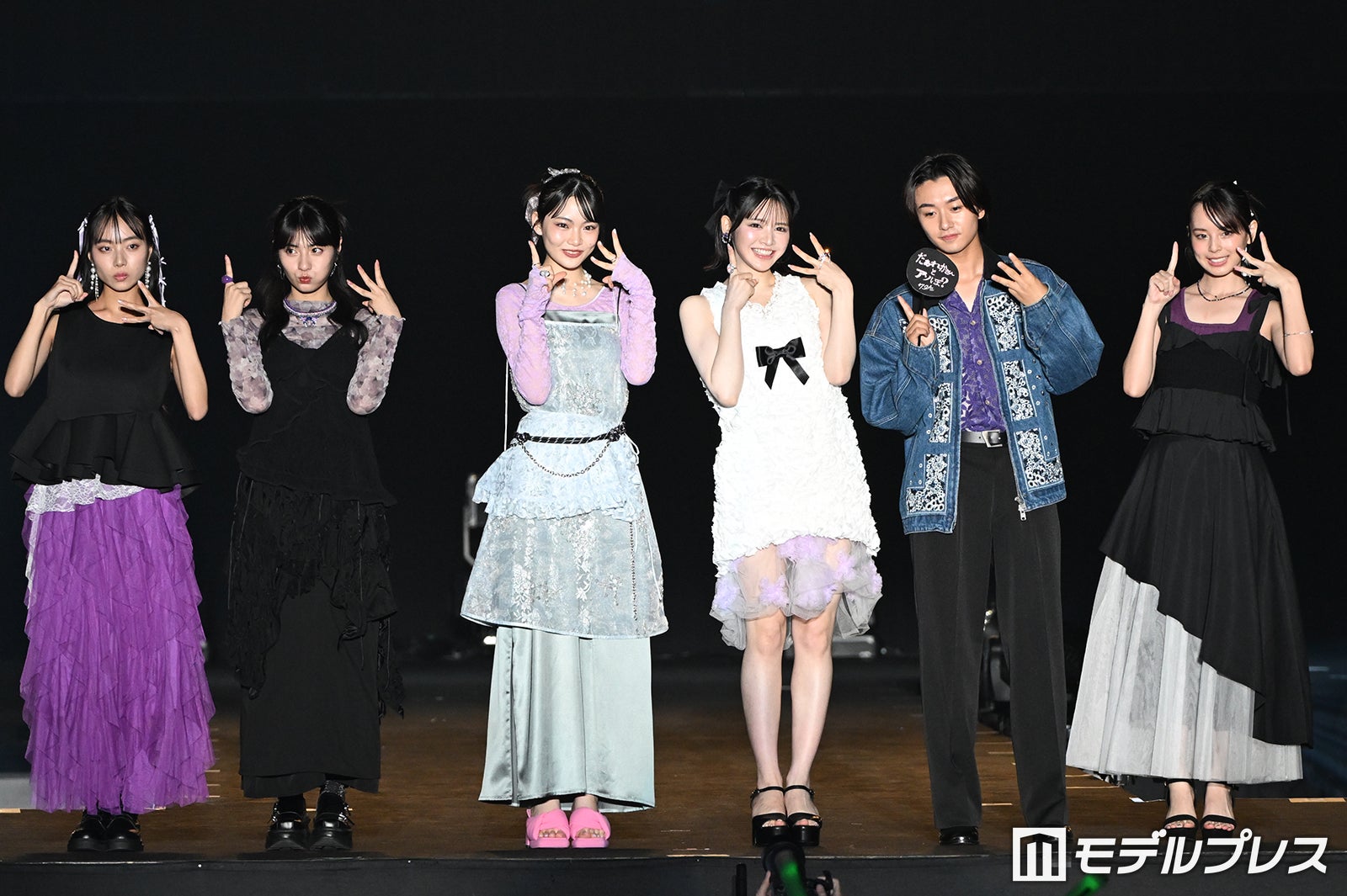 「だぁれかさんとアソぼ？」FRUITS ZIPPER鎮西寿々歌、2人の“先輩”とステージ共演 怪異襲来の演出で会場悲鳴【TGC新潟2026】