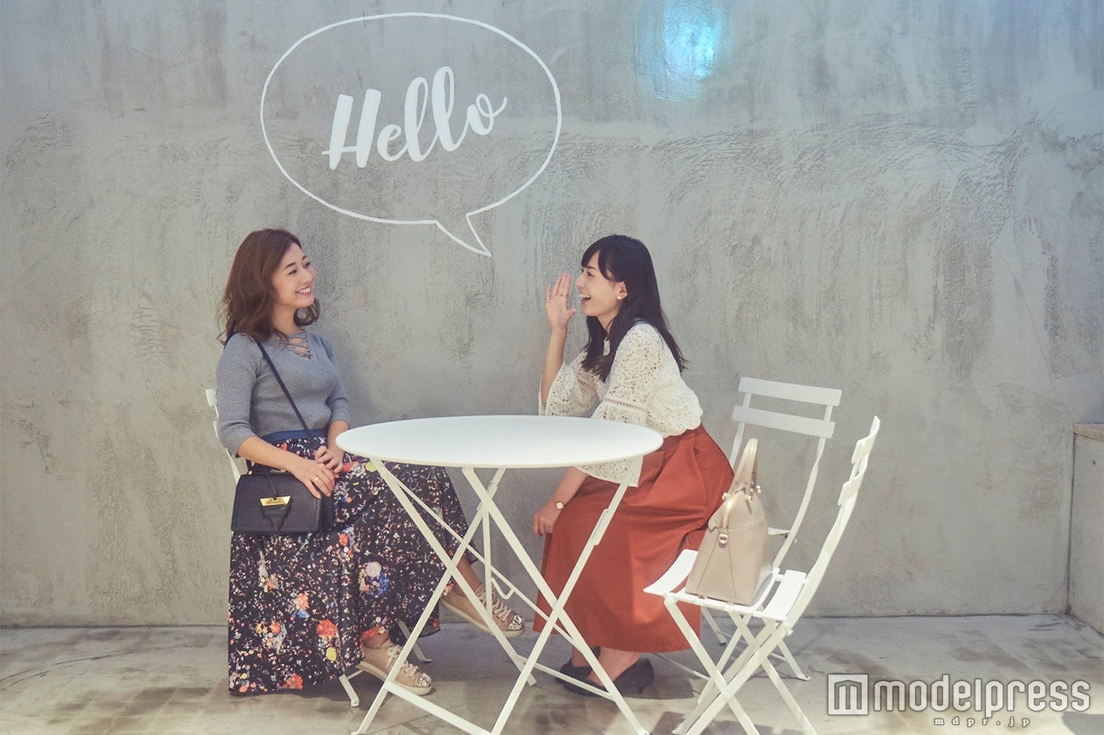 SNSにアップ必至な可愛いウォールアートを発見（C）モデルプレス