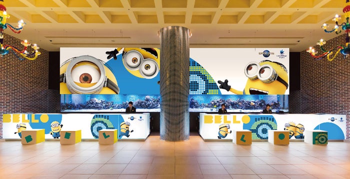 ミニオン・ビッグ・ベロー・デコレーション！（イメージ）／画像提供：ホテル ユニバーサル ポート