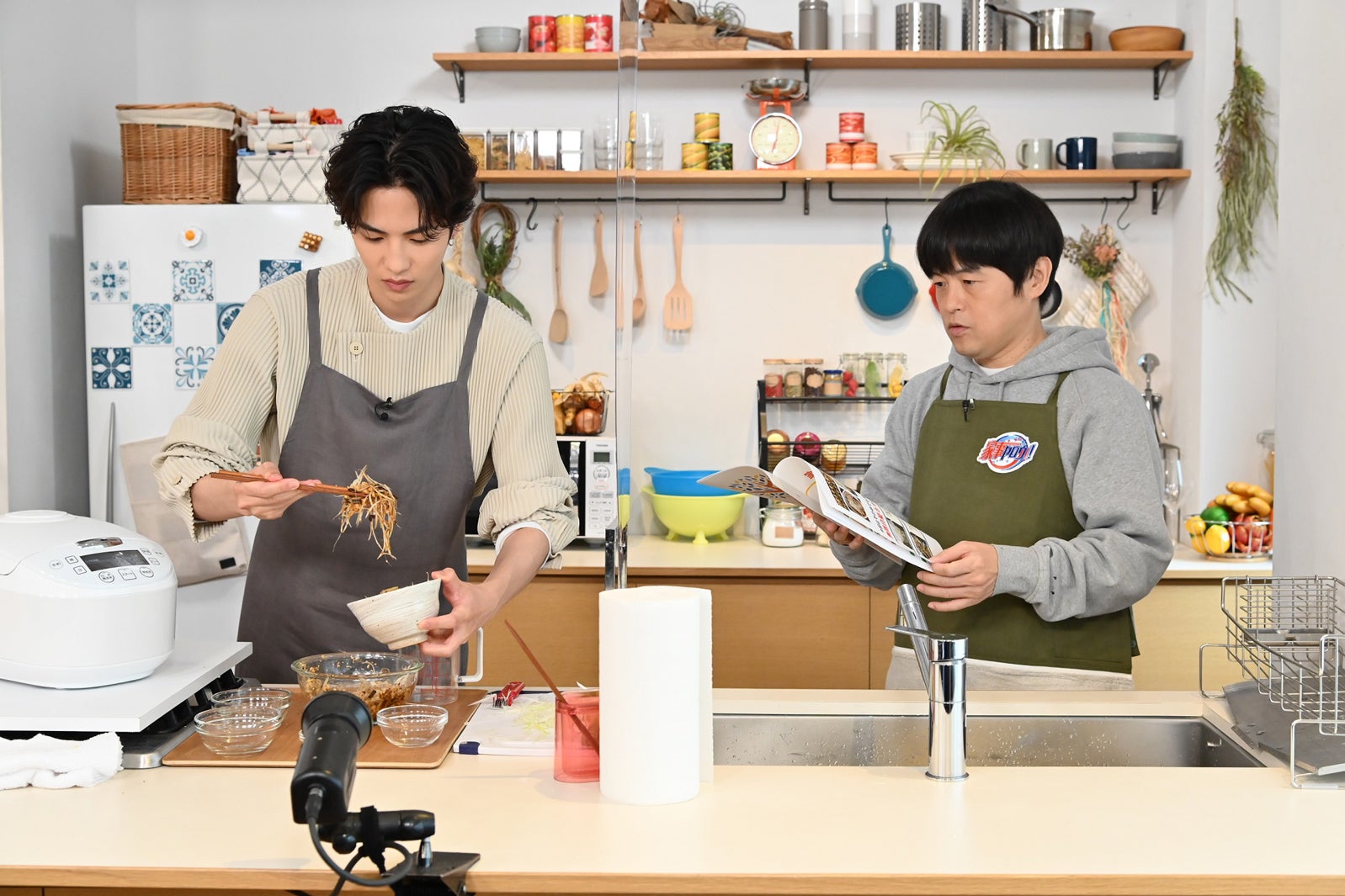 志尊淳、バカリズム（C）テレビ朝日