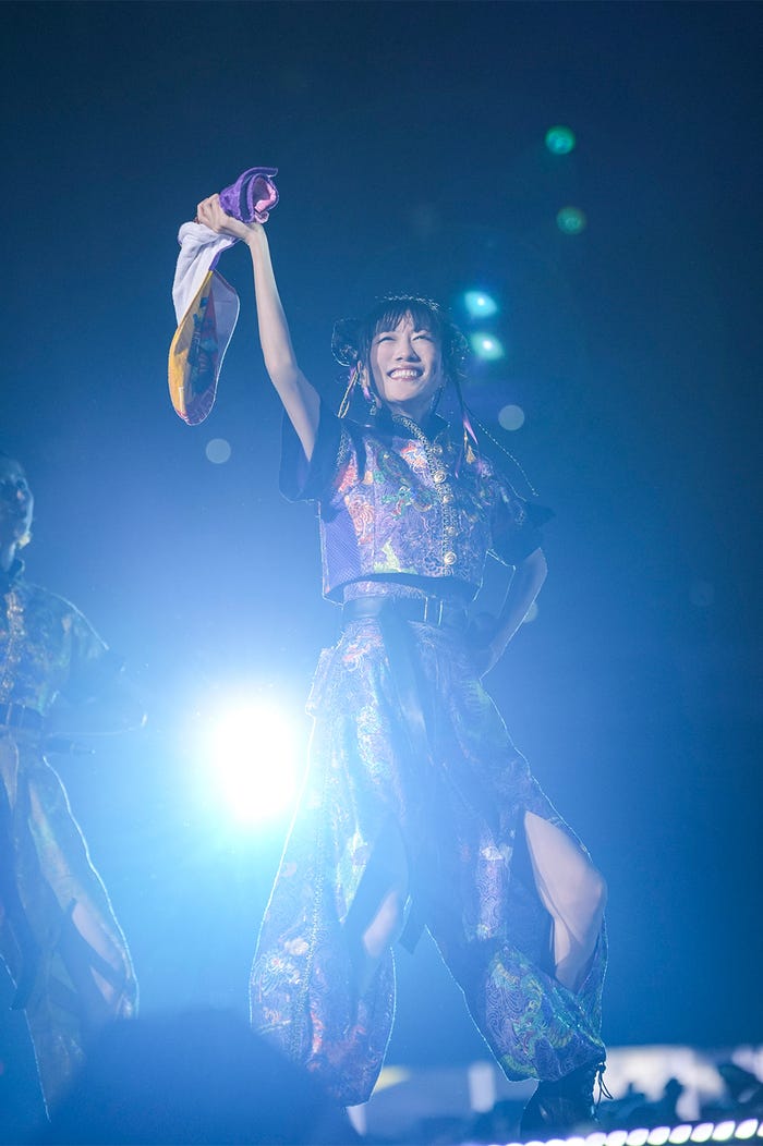 高城れに「ハマの夜祭り番長襲名記念 ももクロ夏のバカ騒ぎ2025 in 横浜スタジアム」(C)上飯坂一