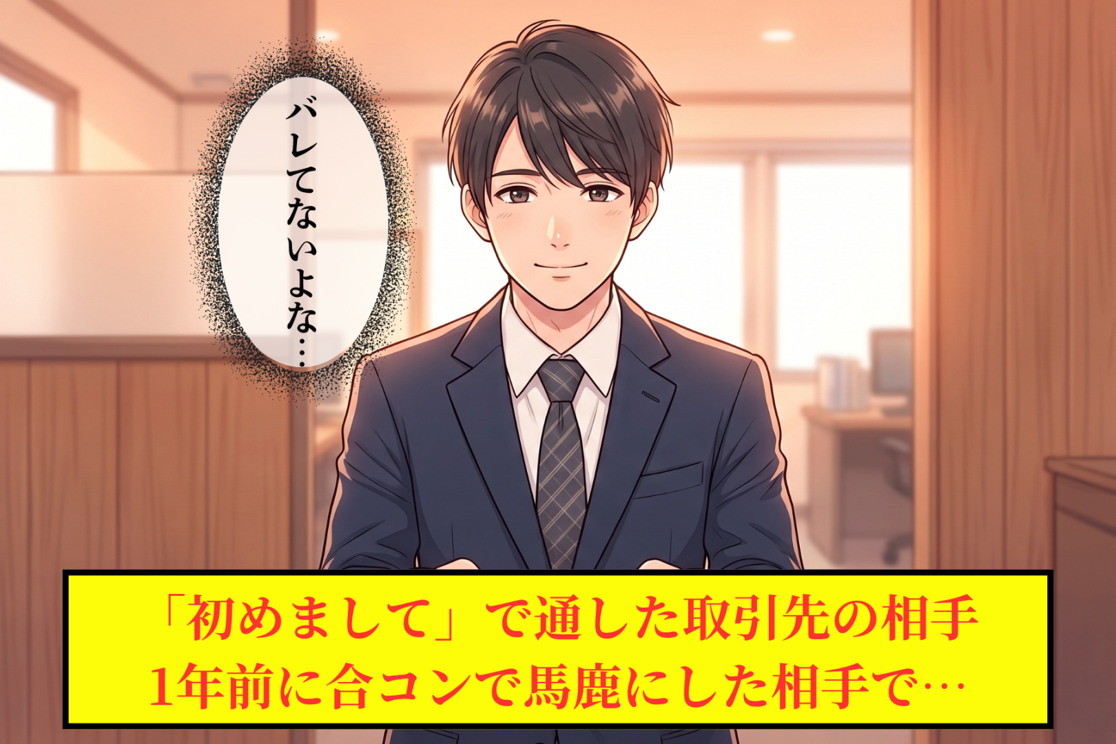 「はじめまして」で通した俺が、取引先から外された日。ロビーで後輩に話した一言