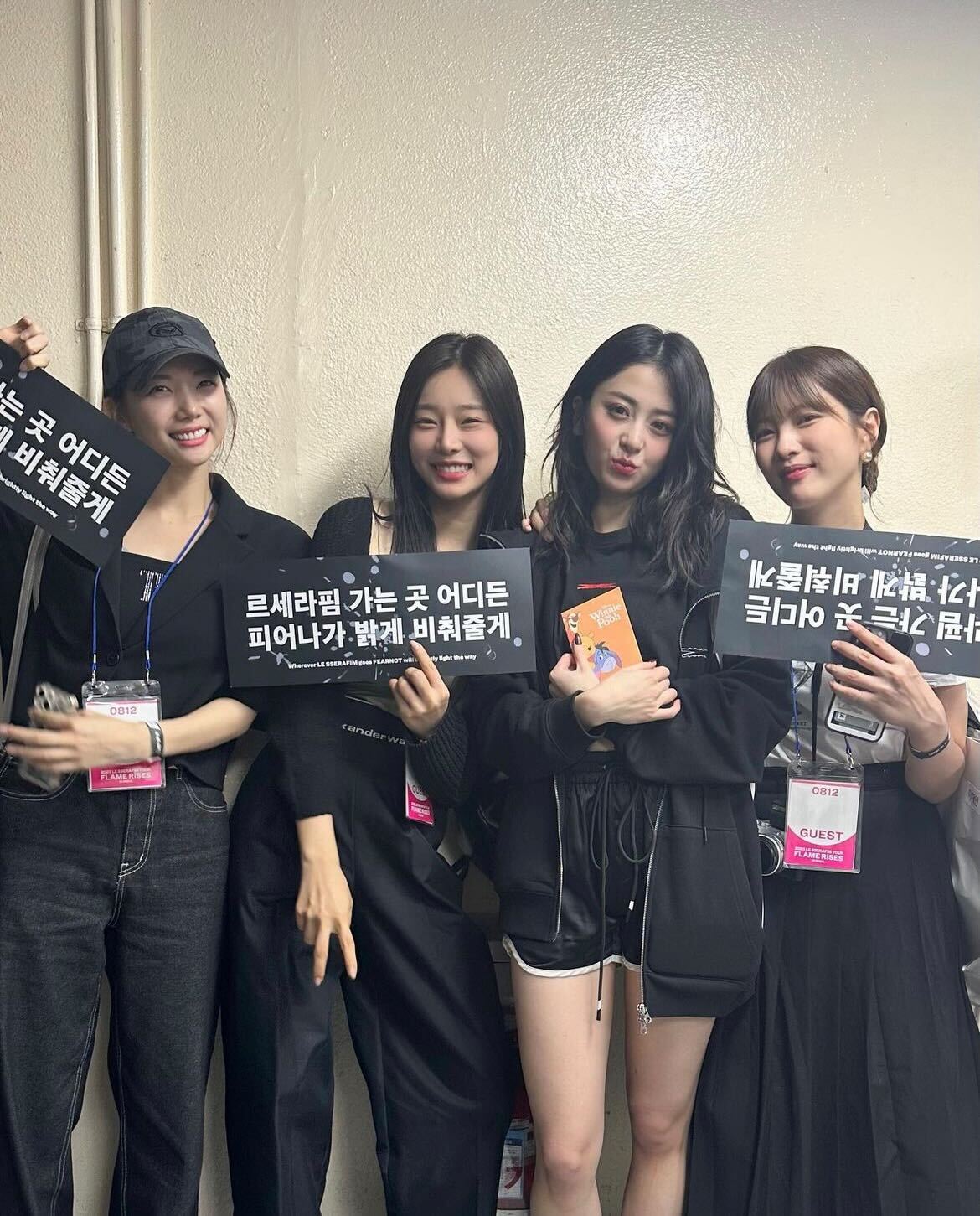 「プデュ48」イ・カウン＆イ・シアンら、LE SSERAFIMライブで涙 再会ショットにファン感動