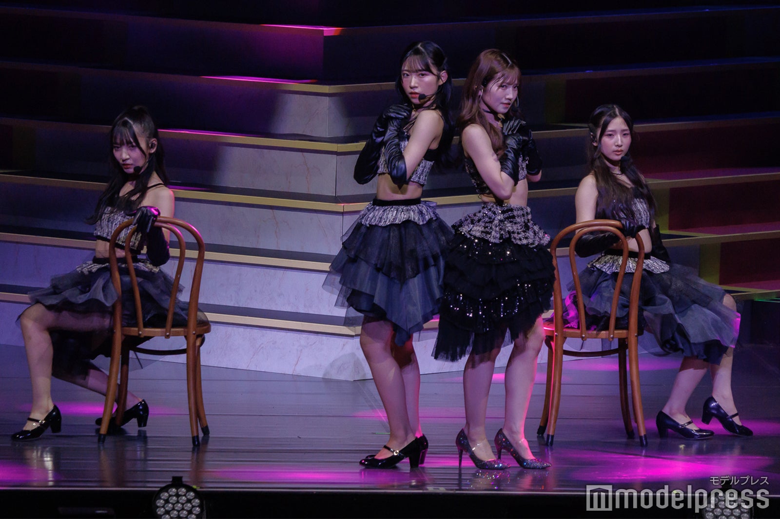 工藤華純、山内瑞葵、村山彩希、迫由芽実（C）モデルプレス