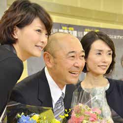 左から:榮倉奈々、高橋克実、中嶋朋子