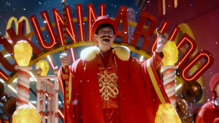 新TVCM「冬ナゲット30ピース カウントダウン」篇(提供写真)