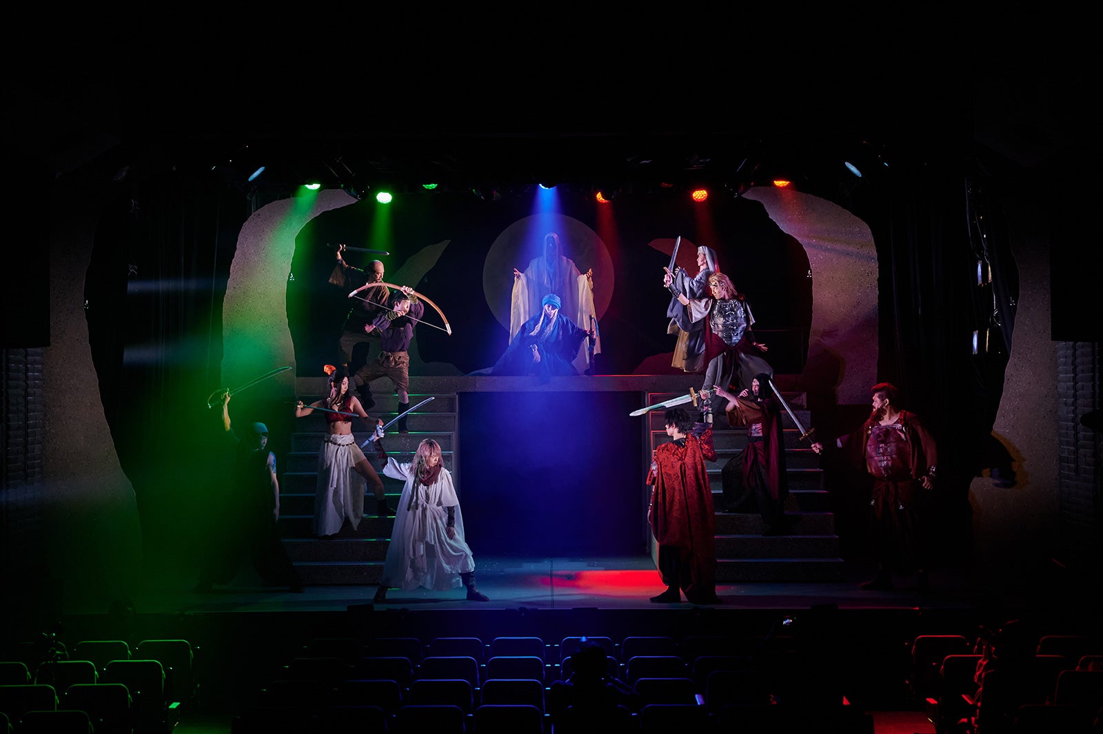 ゲネプロの様子（C）田村由美／小学館（C）2022舞台「BASARA」製作委員会