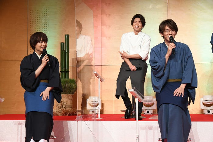 (左から)大西流星、白洲迅、小瀧望(C)テレビ朝日