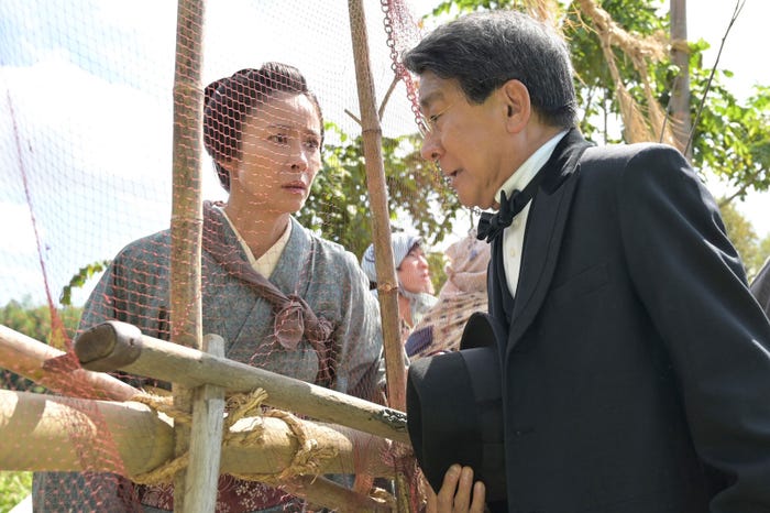 水野美紀、小林隆「風、薫る」第4話(C)NHK