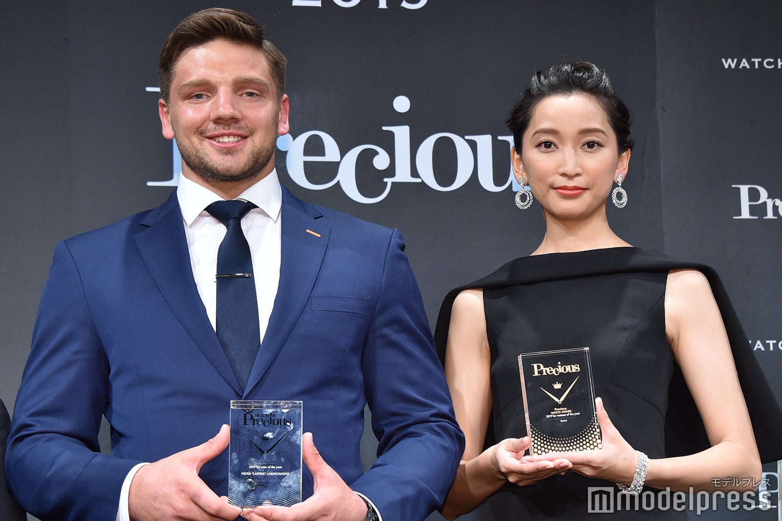 ピーター・ラピース・ラブスカフニ選手、杏 （C）モデルプレス