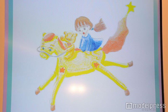 三戸なつめが描いた絵 (C)モデルプレス