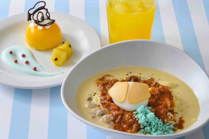 ダックダイブ・パスタセット(C)Disney