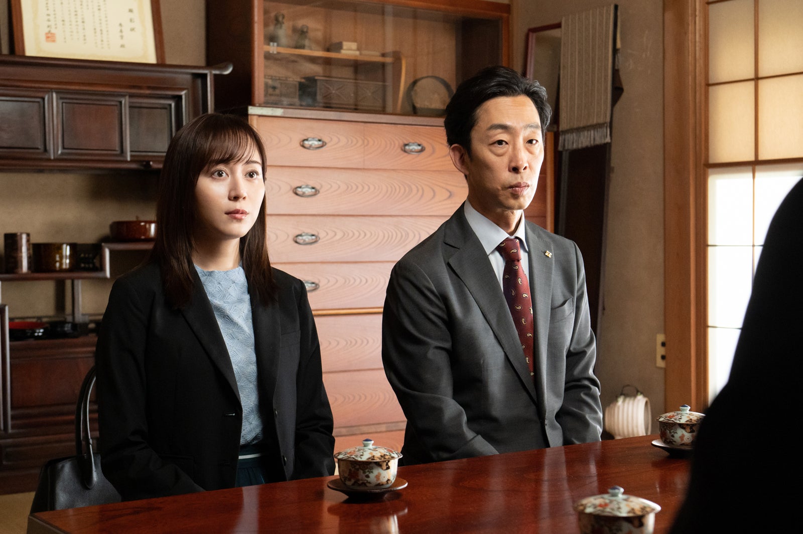 比嘉愛未、北村有起哉「ケイジとケンジ、時々ハンジ。」第8話より（C）テレビ朝日