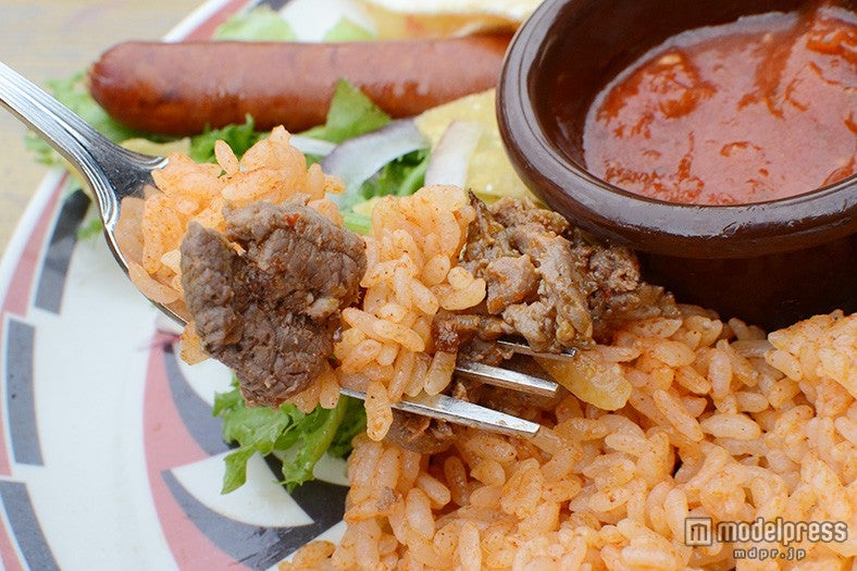 メキシカンライスでボリュームも満点