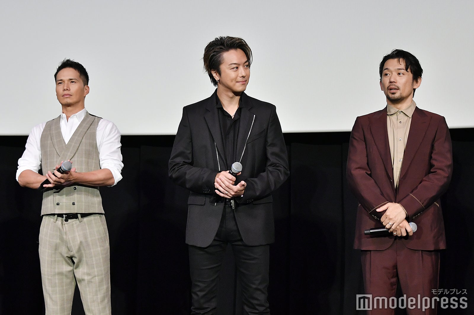 市原隼人、TAKAHIRO、岡田義徳 （C）モデルプレス