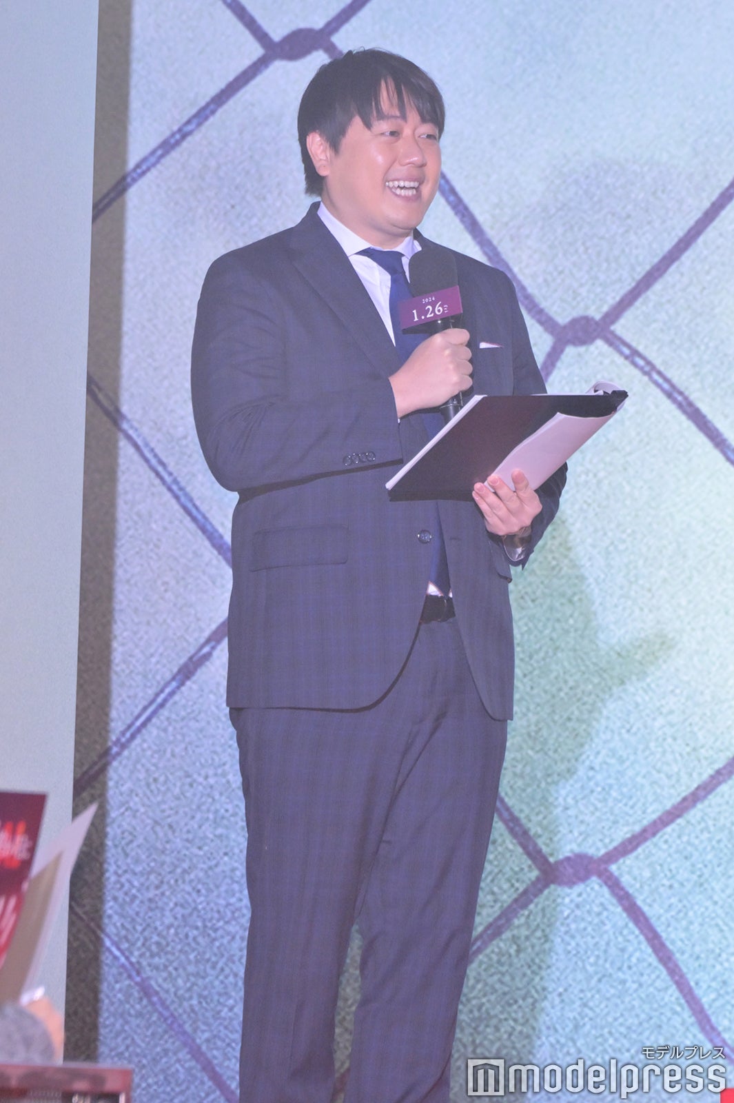 司会を務めた安村直樹アナ（C）モデルプレス