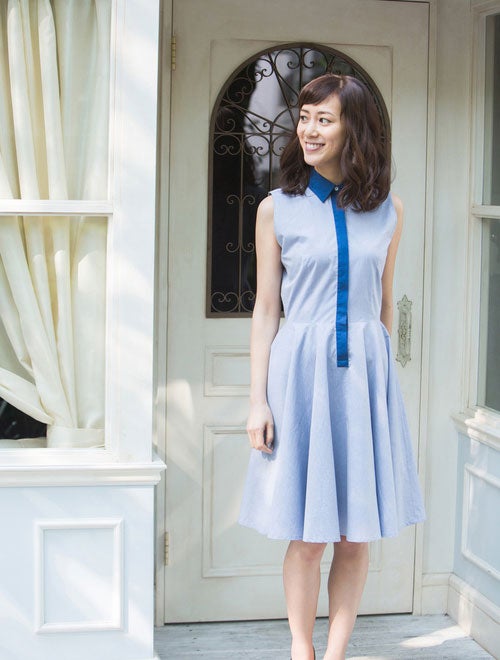 サーキュラークレリックシャツワンピース「TALBOTS」6,000円（税込）／画像提供：TALBOTS