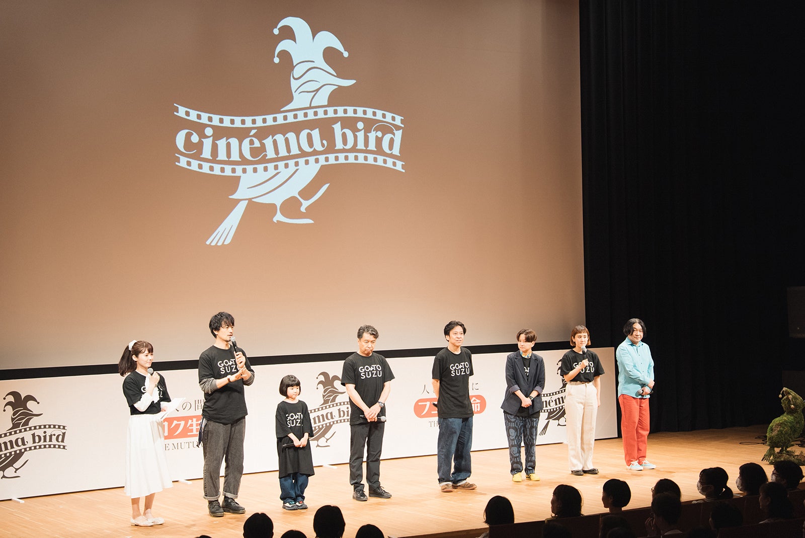 「cinéma bird in 石川県奥能登」の様子（提供写真）