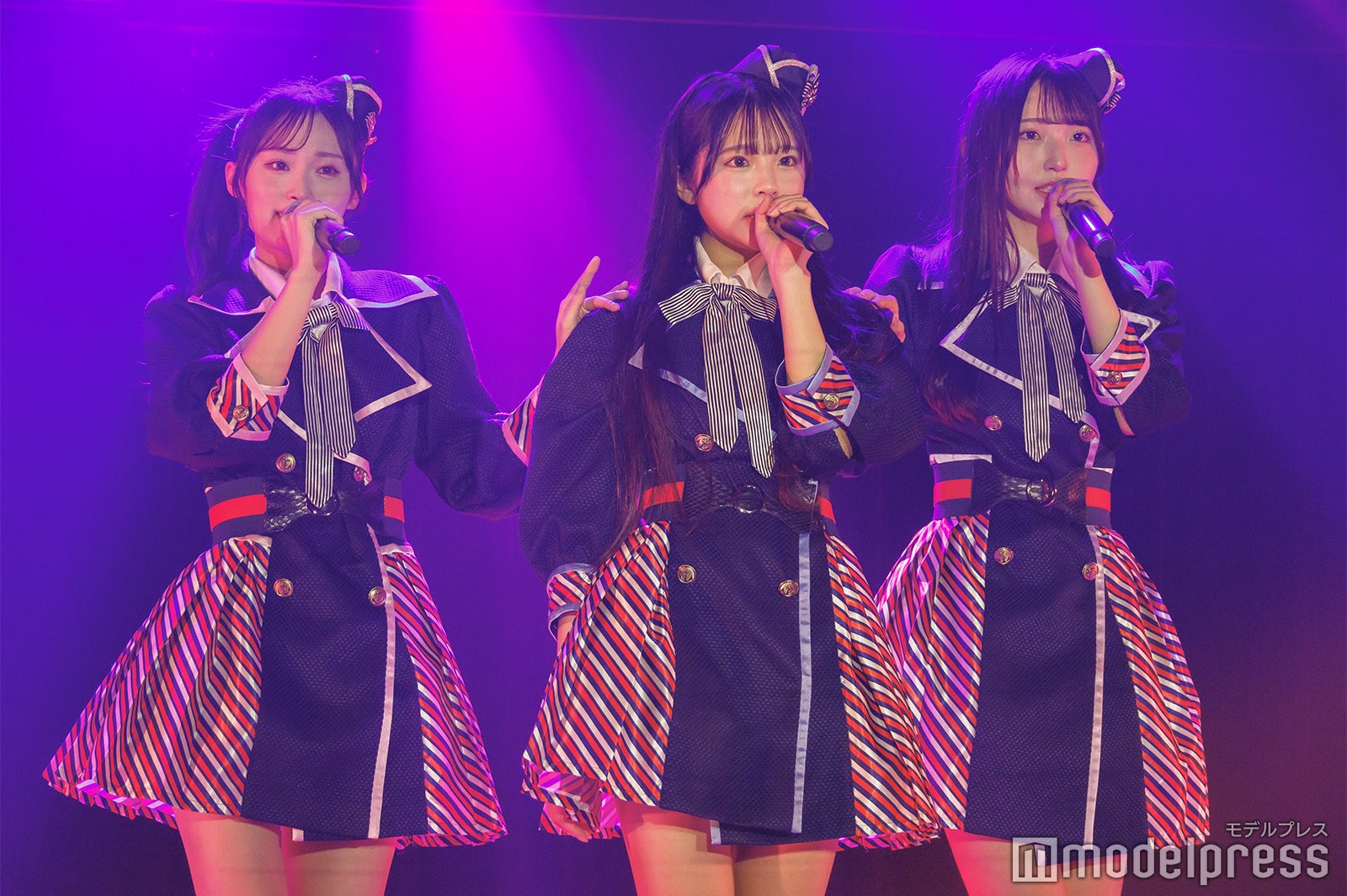 奥本カイリ、牧戸愛茉、田中沙友利（C）モデルプレス