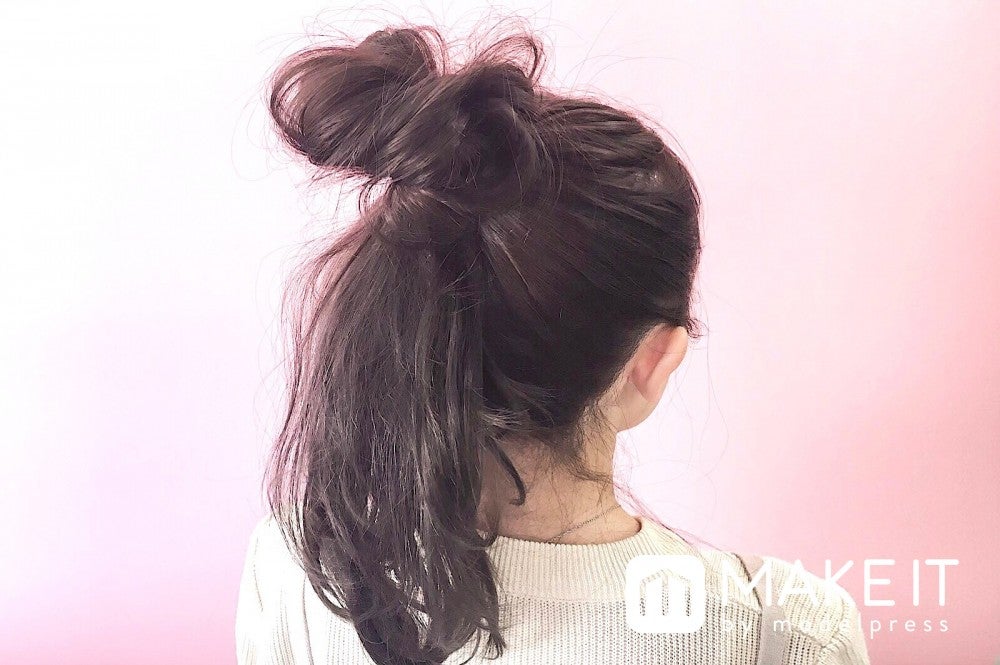 お団子ヘアアレンジまとめ 基本のポイント ルーズに作るコツ 人気のツインお団子も モデルプレス