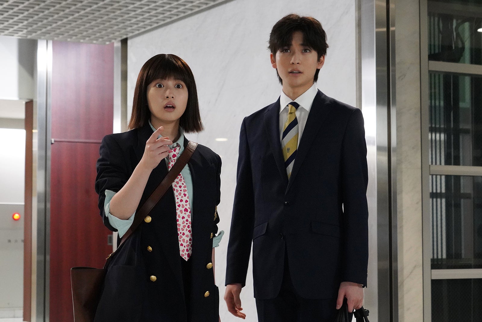 今田美桜、高橋文哉 （C）日本テレビ