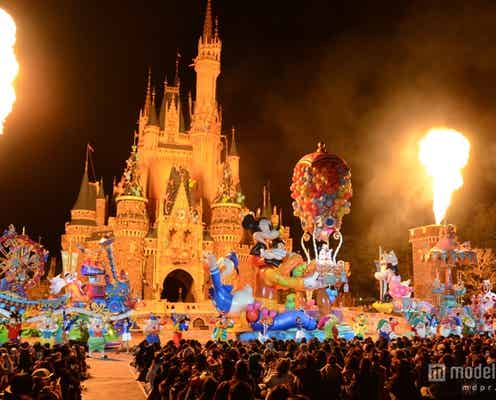 閉園後のディズニーランドを貸切、30周年パレードがスペシャルバージョンに