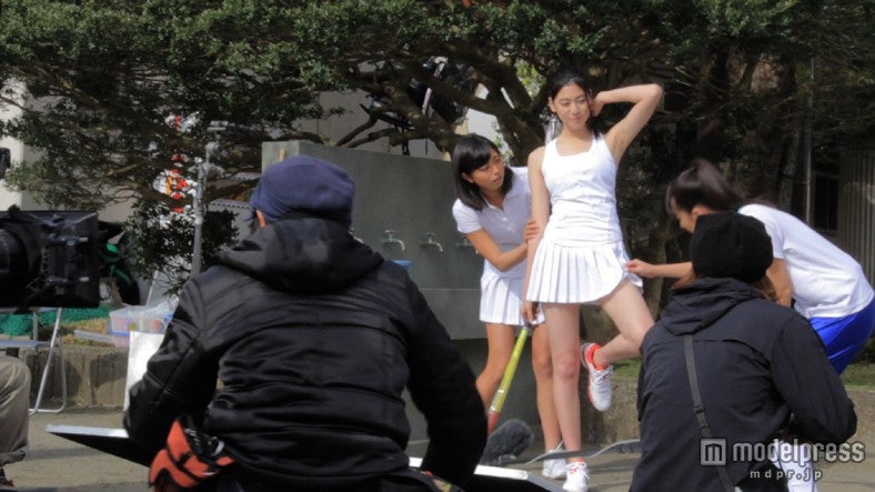 三吉彩花／シーブリーズ新ＴＶＣＭメイキング