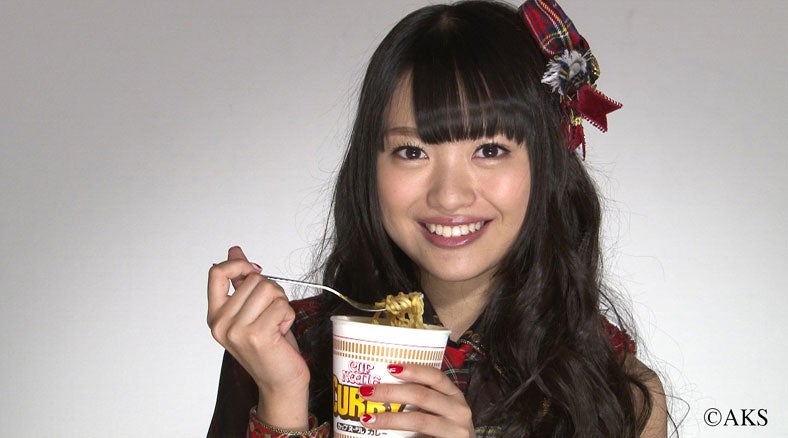 北原里英／カップヌードル「AKB48ふ～ふ～ムービー」