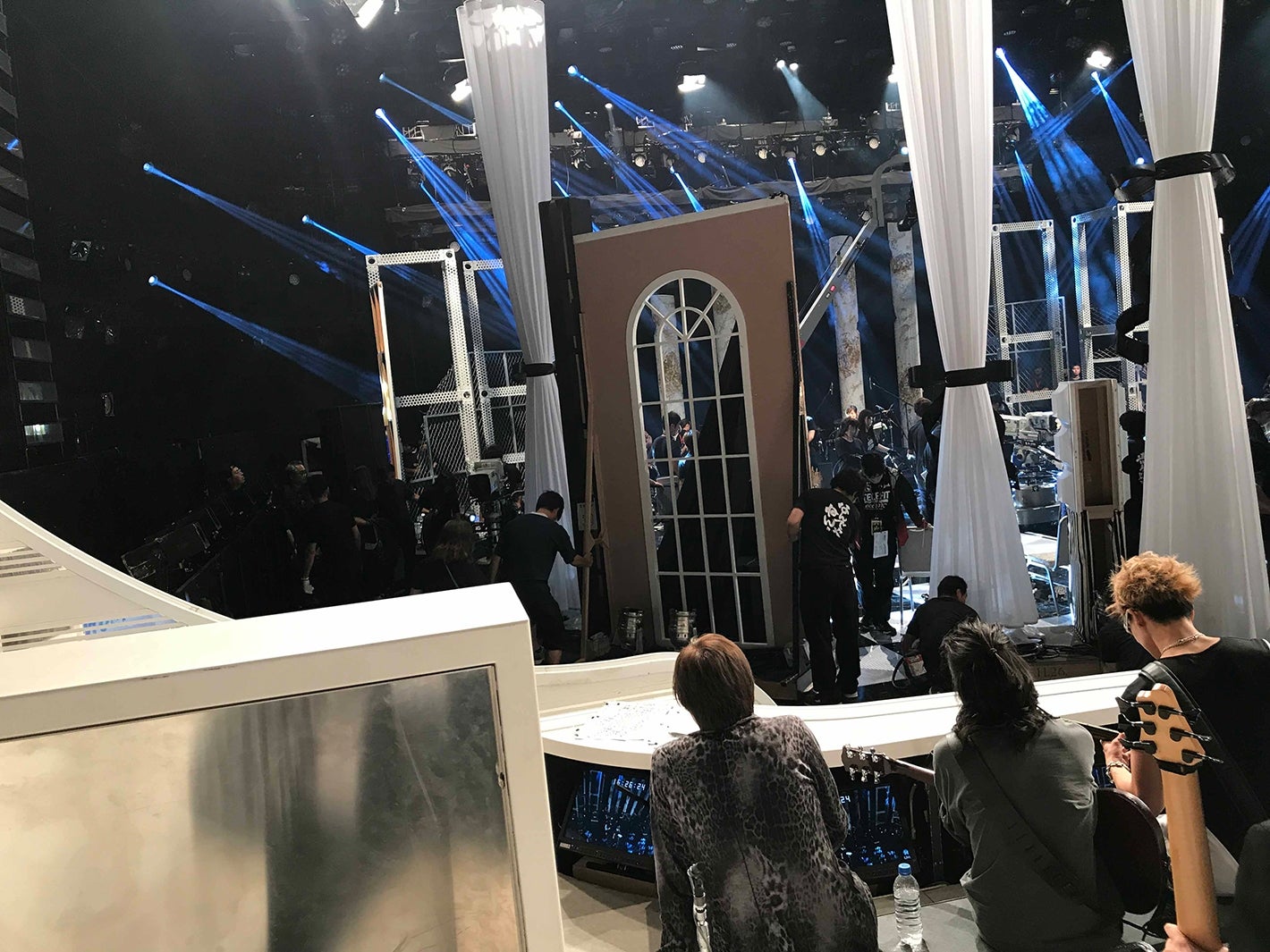 リハーサルに臨むBREAKERZ （画像提供：テレビ朝日）