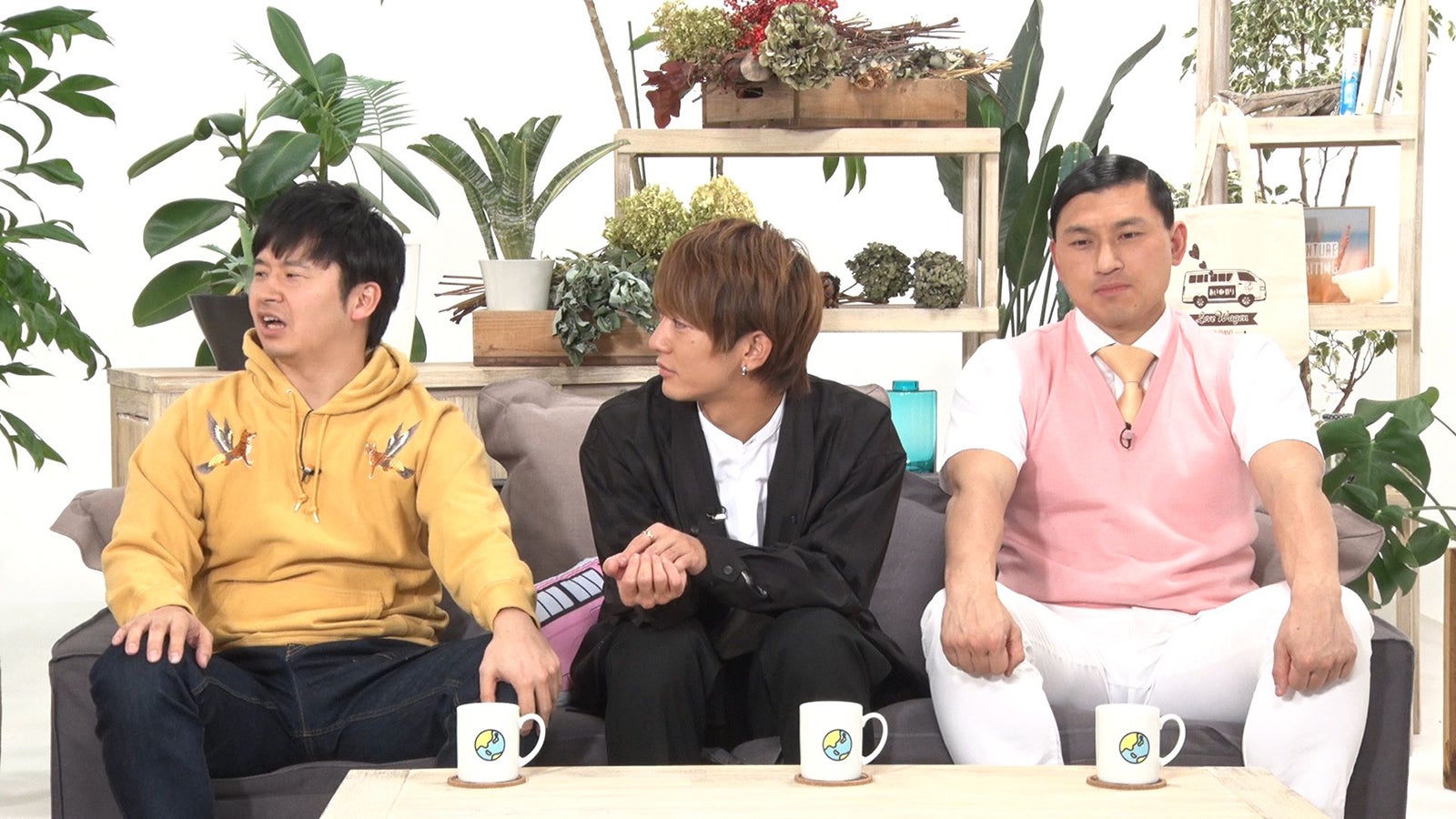 若林正恭、大倉士門、春日俊彰／「あいのり：Asian Journey」第22話より（C）フジテレビ