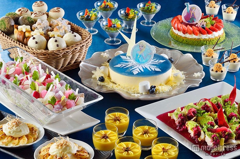 アナ雪とダッフィーがたくさん！満腹まで食べたくなるホテルメニュー登場