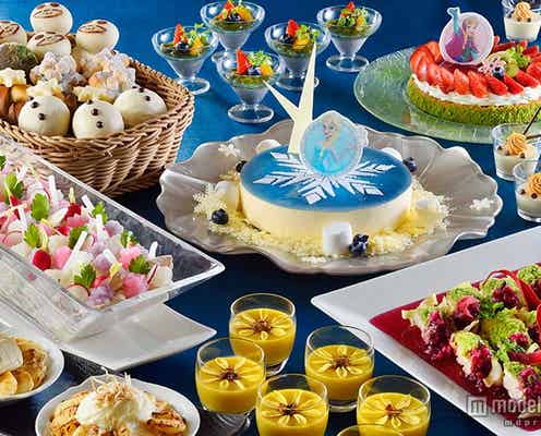 アナ雪とダッフィーがたくさん!満腹まで食べたくなるホテルメニュー登場