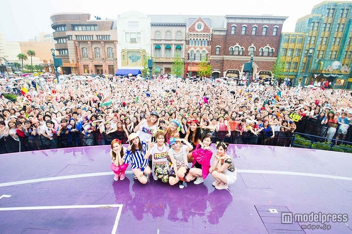 少女時代とユニバーサル・スタジオ・ジャパンに訪れたファン