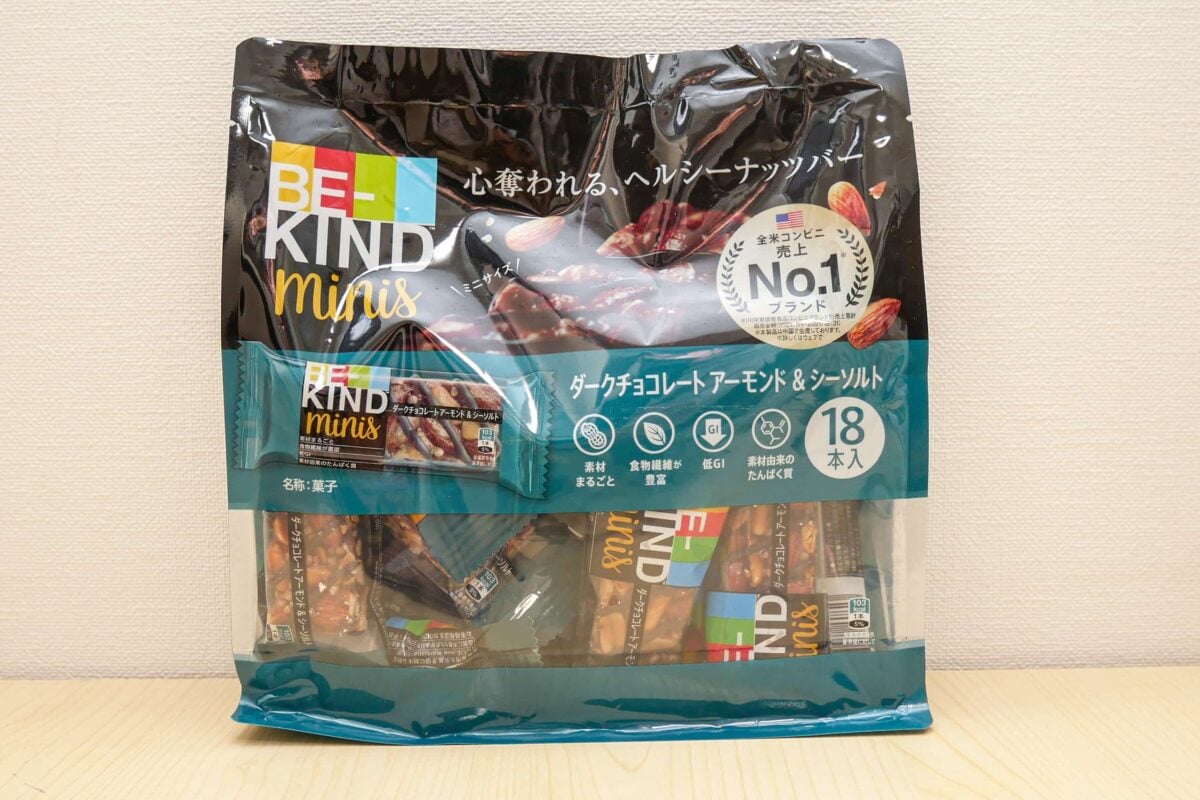 一番好きかも」 BE−KINDのヘルシーナッツバーが甘さ控えめ＆食べ