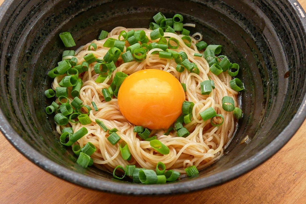 冷やし黄金そうめん